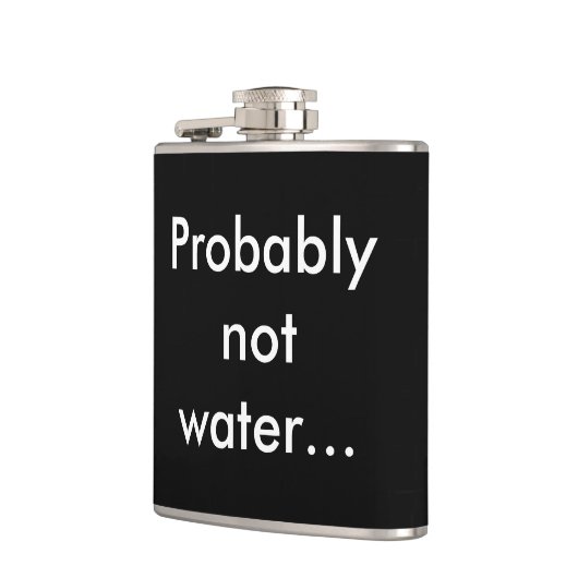 Probablement pas flacon enveloppé par vinyle de (Gauche)