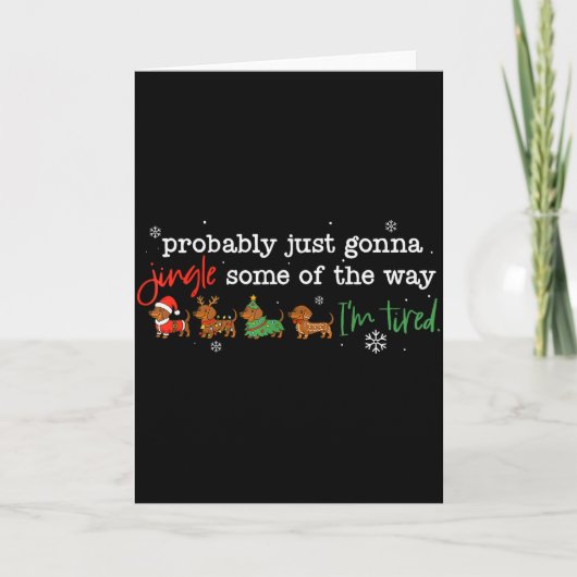 Probably Just Going To Jingle Some Of The Way For Kaart (Voorkant)