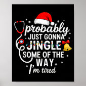Probably Just Gonna Jingle Some Of The Way Christm Poster (Voorkant)