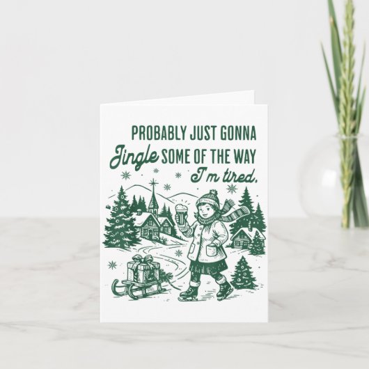 Probably Just Gonna Jingle Some Of The Way I'm Tir Kaart (Voorkant)