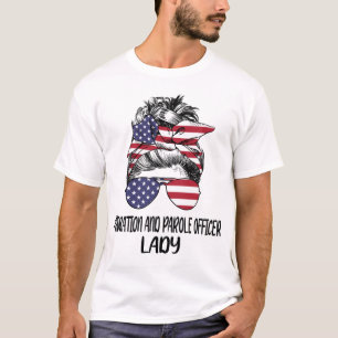 Probation and Parole Officer Lady T-shirt