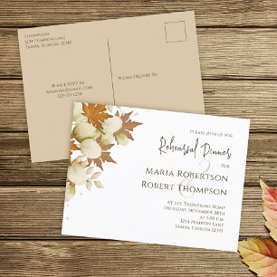 Probediner Ochtend Elegante Groenvoorziening  Briefkaart