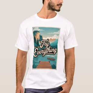 Probeer alles t-shirt