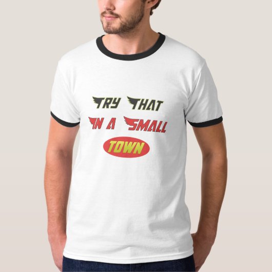 Probeer dat in een klein shirt (Voorkant)
