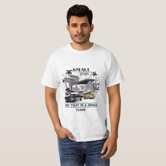 Probeer dat in een klein shirt (Voorkant volledig)