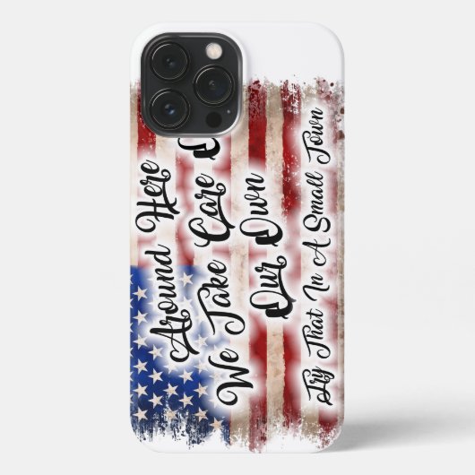 Probeer dat in een kleine stad iPhone hoesje (Achterkant)