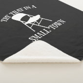 Probeer dat in een kleine stad klapstoel sherpa deken (3/4)