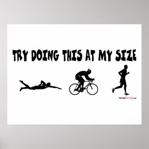 Probeer dit te doen op mijn grootte poster