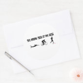 Probeer dit te doen op mijn grootte ronde sticker (Envelop)