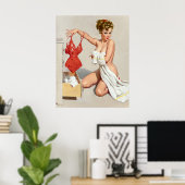 Probeer een pin-up poster (Thuiskantoor)