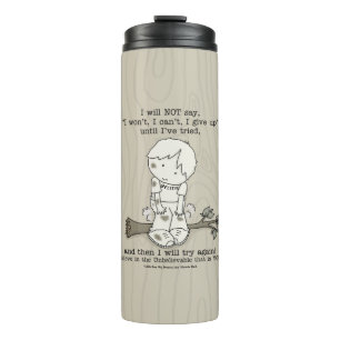 Probeer het opnieuw thermosbeker