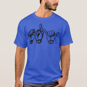 Probeer in ASL T-shirt