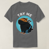 Probeer me Capybara Ninja kostuum T-shirt (Design voorkant)