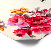 "Probeer niet perfect te zijn" Poster (Hoek)