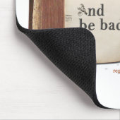 Probeer niet te zingen en slecht te zijn muismat (Hoek)