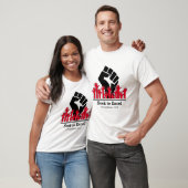 PROBEREN UIT TE BLINKEN Power Fist MLK BHM Geperso T-shirt (Unisex)