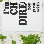 Probleem daarmee - directeur koor theedoek (Gevouwen)