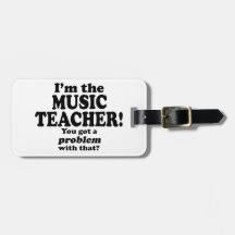 Probleem daarmee - muziekdocent