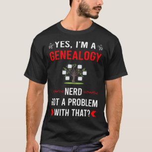 Probleem Genealogie Genealoog T-shirt
