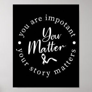 Probleem Mental Health Awareness Warrior Counselor Poster