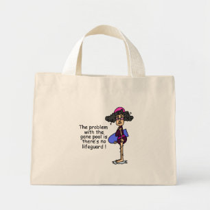 Probleem met de genenpool mini tote bag