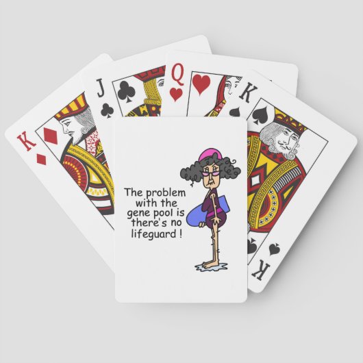 Probleem met de genenpool pokerkaarten (Achterkant)