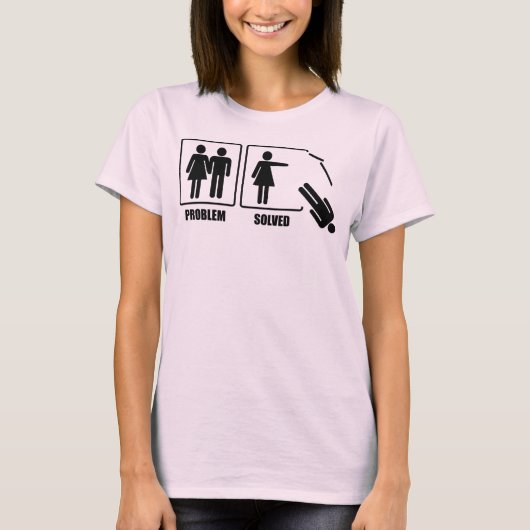 Probleem opgelost T-shirt (Voorkant)