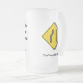 Probleem W/Socialisme Matglas Bierpul (Voorkant rechts)