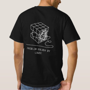 Probleemoplosser door Logica Minimalistische Rub T-shirt