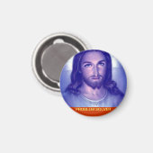 Probleemoplosser. Gepersonaliseerd religieuze magn Magneet (Voorkant / Achterkant)