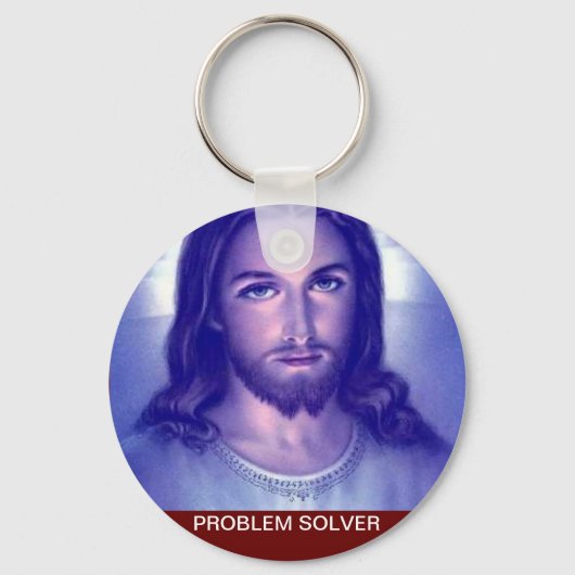Probleemoplossing. Gepersonaliseerd religieuze Sle Sleutelhanger (Voorkant)
