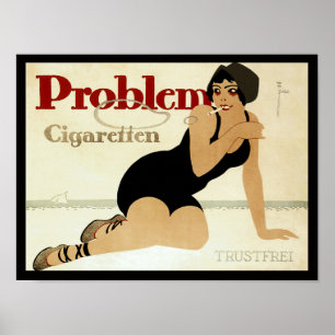 Problem Sigarette Ad Poster