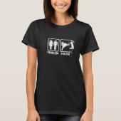Problem Solution Couple Relationship Equal Rights T-shirt (Voorkant)