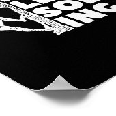 Problem Solving Climber Gift, Rock Climbing, Bould Poster (Hoek)