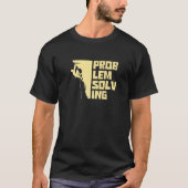 Problem Solving Graphic Bouldering Rock Boulder Cl T-shirt (Voorkant)
