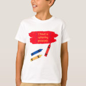 Problème de coloration T-shirt (Devant)