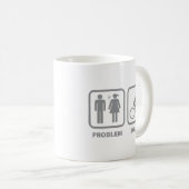 Problème résolu Cyclisme Café Mug (Devant droit)