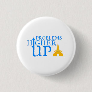 Problemen Hoger omhoog Ronde Button 3,2 Cm