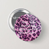 "Problemen in de Moshpit"-Button Ronde Button 5,7 Cm (Voorkant /achterkant)