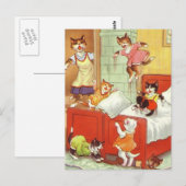 Problemen in de slaapkamer briefkaart (Voorkant / Achterkant)