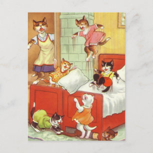 Problemen in de slaapkamer briefkaart