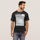 Problemen met Macie-voedingsinformatie Oplossen ha T-shirt (Voorkant volledig)