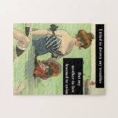 Problemen met schoonmoeder Strandzwemmen Legpuzzel (Horizontaal)