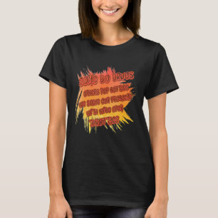 Problemen met wijd open gashendels schattig t-shirt