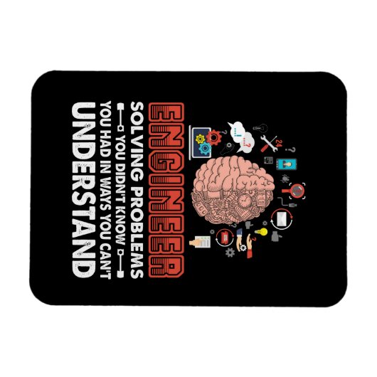 Problemen oplossen door technicus magneet (Horizontaal)