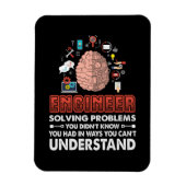 Problemen oplossen door technicus magneet (Verticaal)