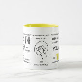 Problèmes De Premier Cycle En Mathématiques - Mug (Centre)