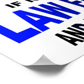 Problèmes imparables Drôle Poster (Coin)