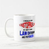 Problèmes Inarrêtables Mug Drôle (Gauche)