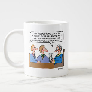 Proboningwet Estate Lawyer Funny Attorney Cartoon Extra Grote Mok